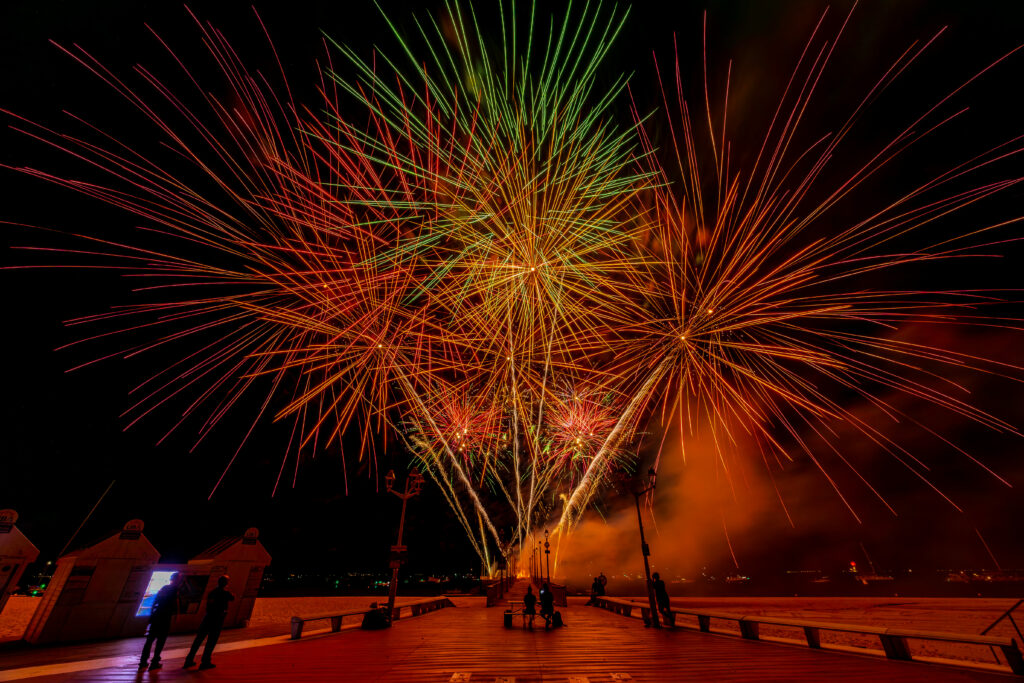 Feu d'artifice © Guillaume Saramito